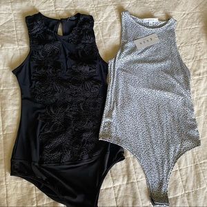 Two bodysuits